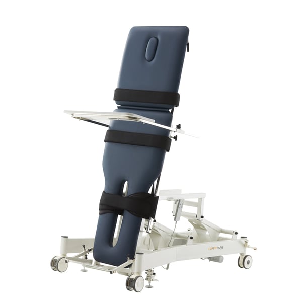 Electric inclined plane stretcher Cran: With adjustable height and adjustable angle from 0-85°